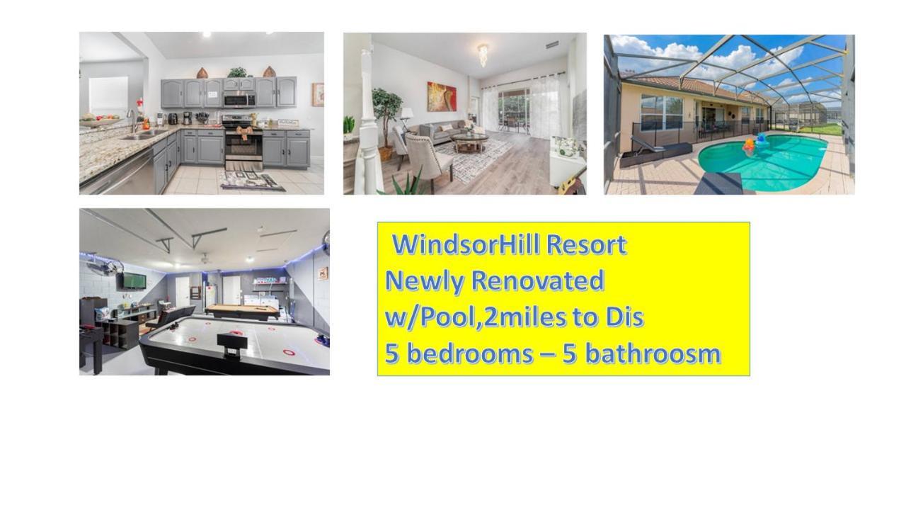 Windsor Hill Cheerful Villa W Pool 2Miles To Dis Orlando Exteriér fotografie